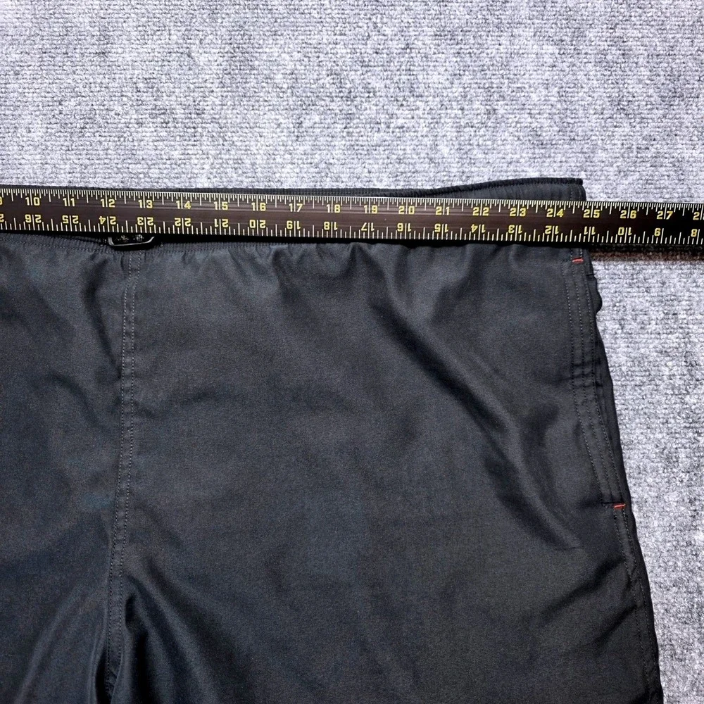 Columbia Men's XXL Black Performance Hiking Swim Shorts 7 Inch Inseam Mesh Lined